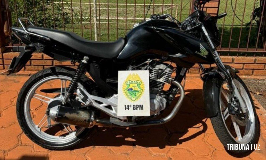 Polícia Militar recolhe motocicleta irregular e intensifica fiscalização em Itaipulândia Polícia Militar recolhe motocicleta irregular e intensifica fiscalização em Itaipulândia