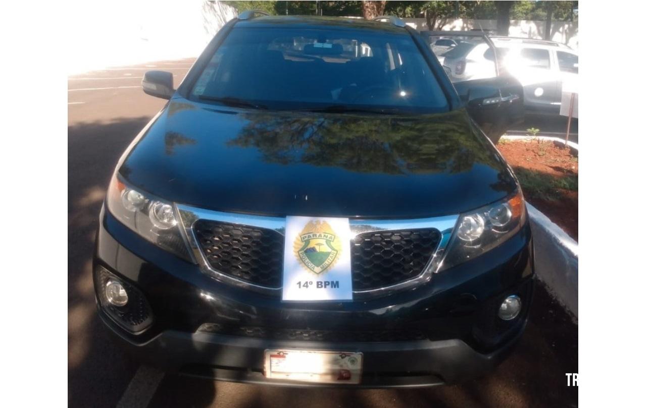 Polícia Militar recupera veículo furtado na Vila Portes Polícia Militar recupera veículo furtado na Vila Portes