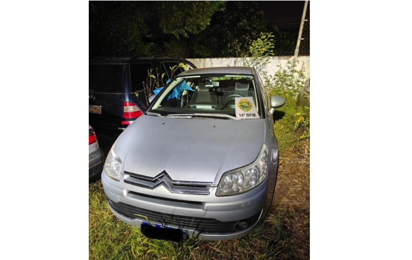 ROCAM da Policia Militar recupera veículo no Jardim Panorama ROCAM da Policia Militar recupera veículo no Jardim Panorama