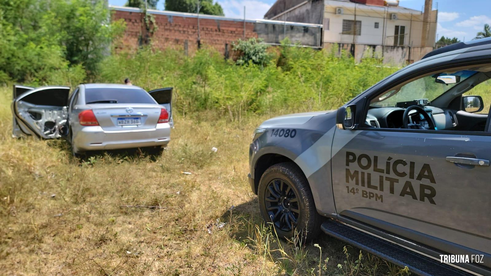 ROTAM recupera carro roubado na Vila Portes que estava abandonado no AKLP ROTAM recupera carro roubado na Vila Portes que estava abandonado no AKLP