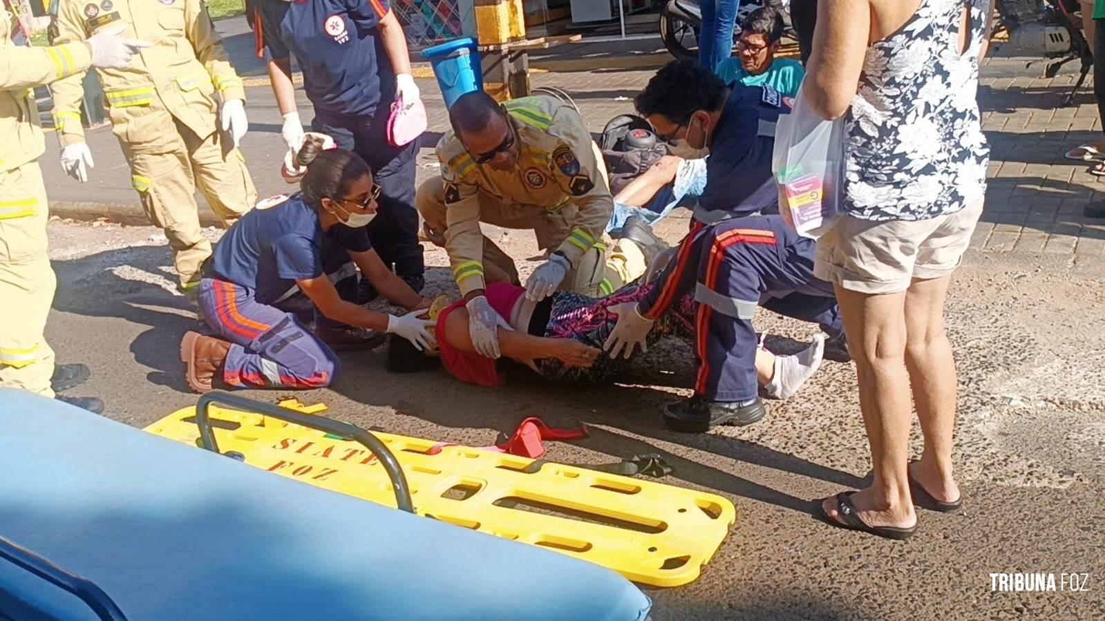 Siate socorre vítima de atropelamento no Bairro Jardim São Paulo Siate socorre vítima de atropelamento no Bairro Jardim São Paulo