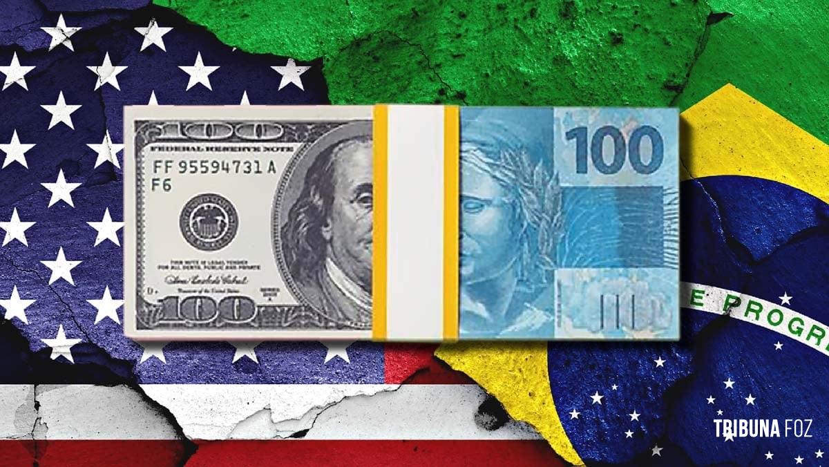 Dólar cai pela 10ª vez seguida e fecha em R$ 5,83