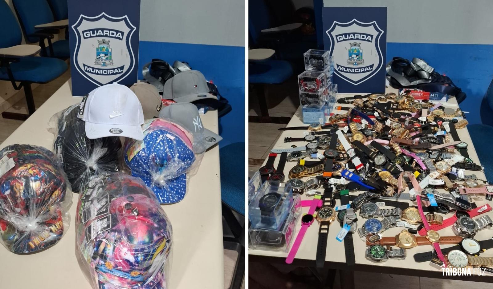 GM prende três pessoas em flagrante após furto de uma loja na Av. Brasil em Foz do Iguaçu