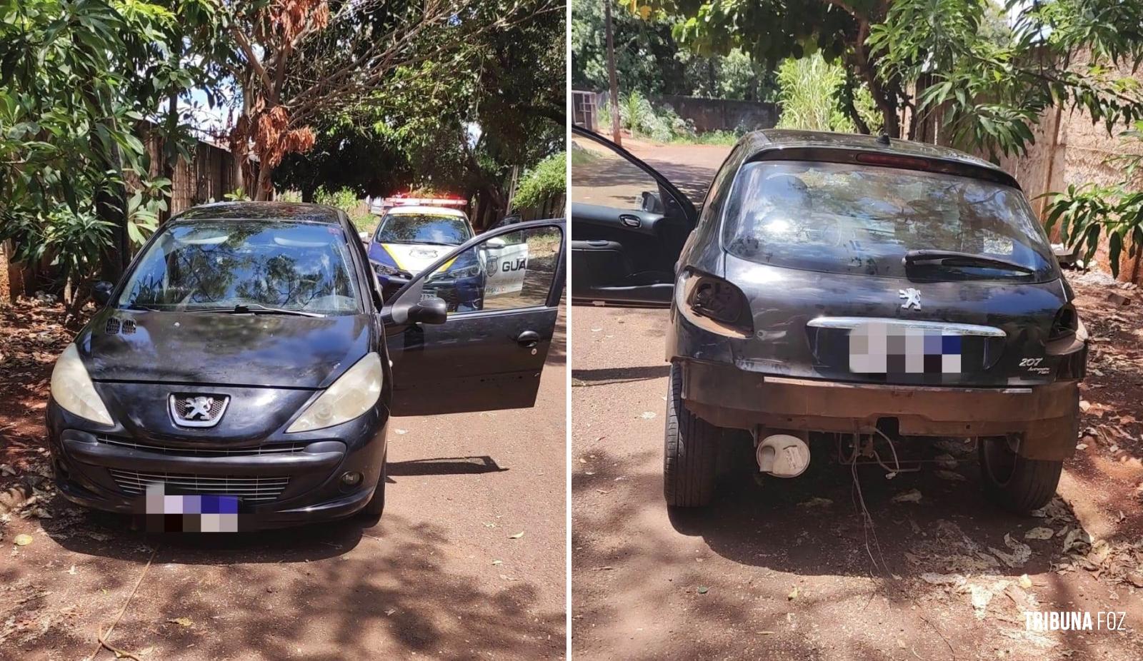 Guarda Municipal recupera veiculo furtado no Jardim Madre Tereza Guarda Municipal recupera veiculo furtado no Jardim Madre Tereza