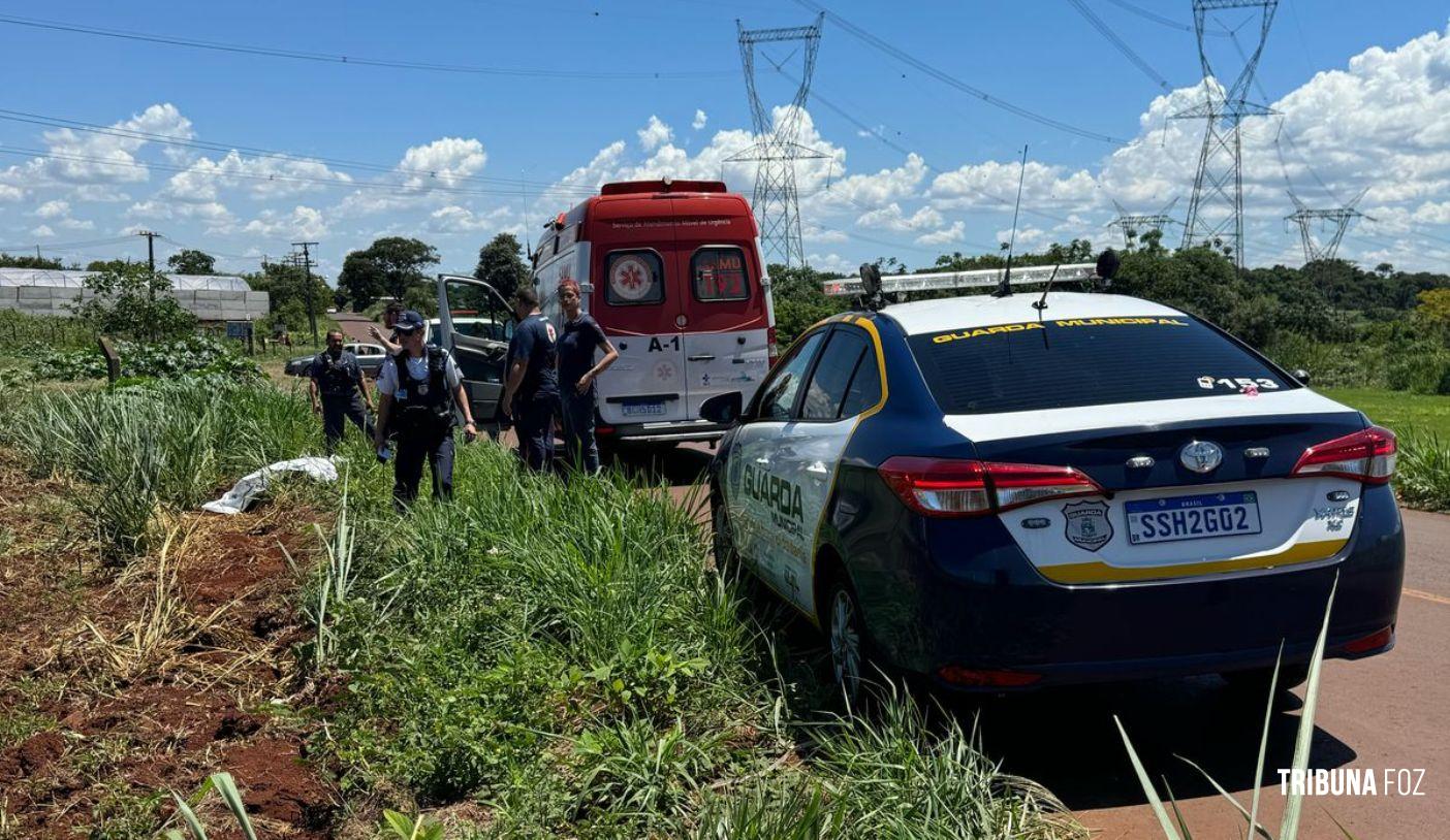 Homem é encontrado morto as margens da Av. Fiorino Brol; Causa da morte é investigada 