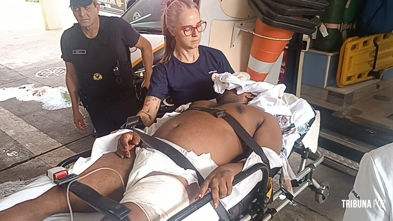 Homem leva cinco tiros na Av. Mario Filho, no Bairro Morumbi
