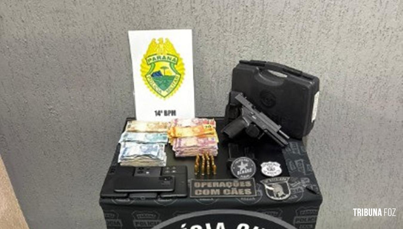 PM cumpre mandado em residência e localiza arma de fogo em Santa Terezinha de Itaipu PM cumpre mandado em residência e localiza arma de fogo em Santa Terezinha de Itaipu