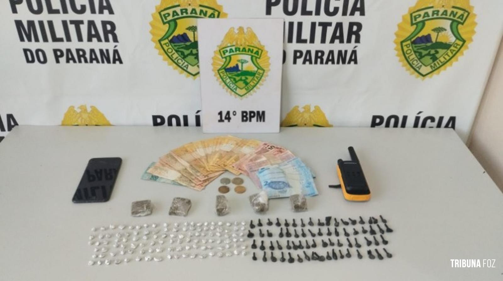 Polícia Militar prende homem por tráfico de drogas na cidade de Medianeira Polícia Militar prende homem por tráfico de drogas na cidade de Medianeira