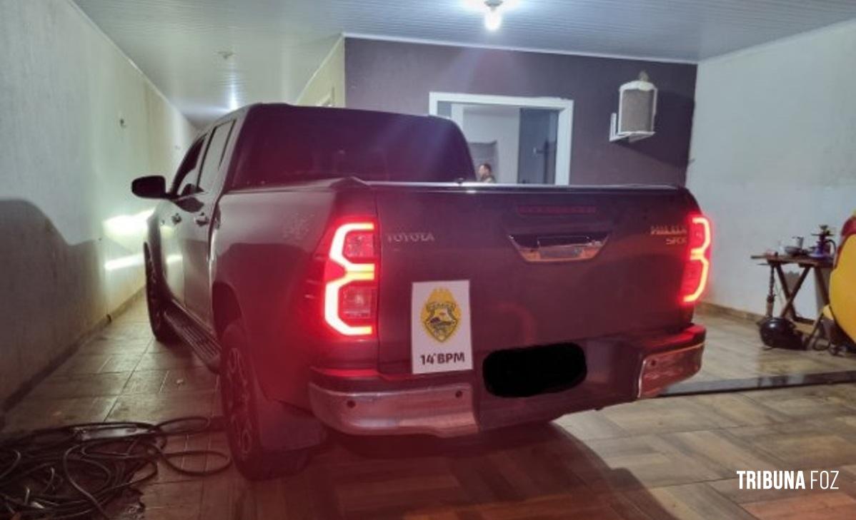 Polícia Militar recupera veículo furtado no bairro Gleba Guarani Polícia Militar recupera veículo furtado no bairro Gleba Guarani