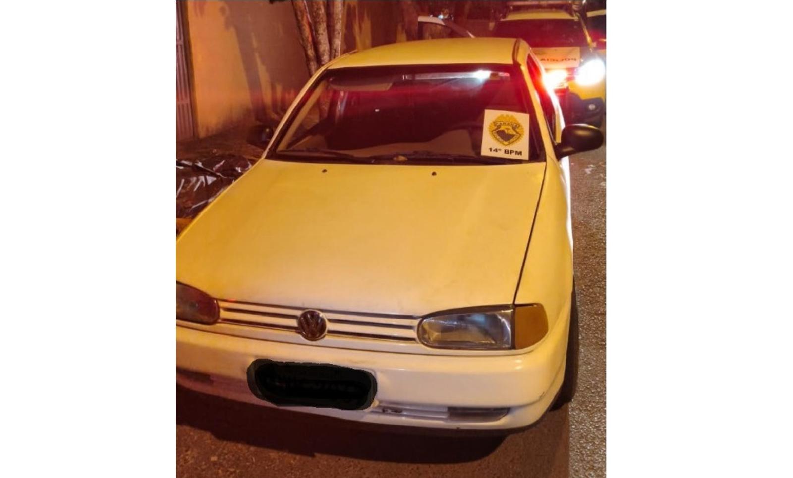 Polícia Militar recupera veículo furtado no Bairro Porto Meira Polícia Militar recupera veículo furtado no Bairro Porto Meira