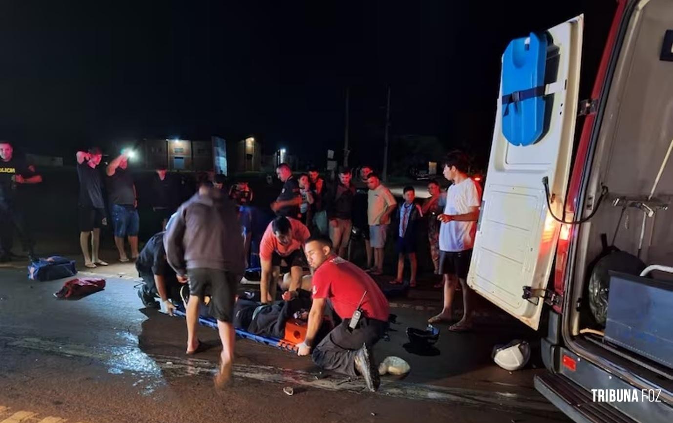 Um morto e dois feridos após colisão em Minga Guazu, no Paraguai Um morto e dois feridos após colisão em Minga Guazu, no Paraguai