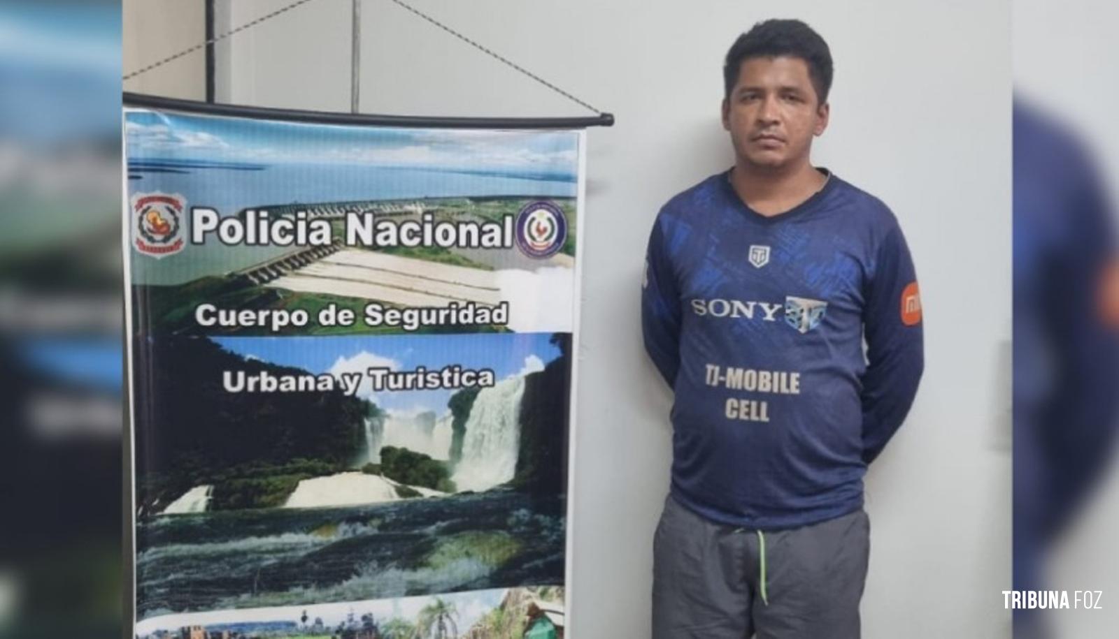 Paraguaio é preso após roubar turista argentino em Ciudad Del Este