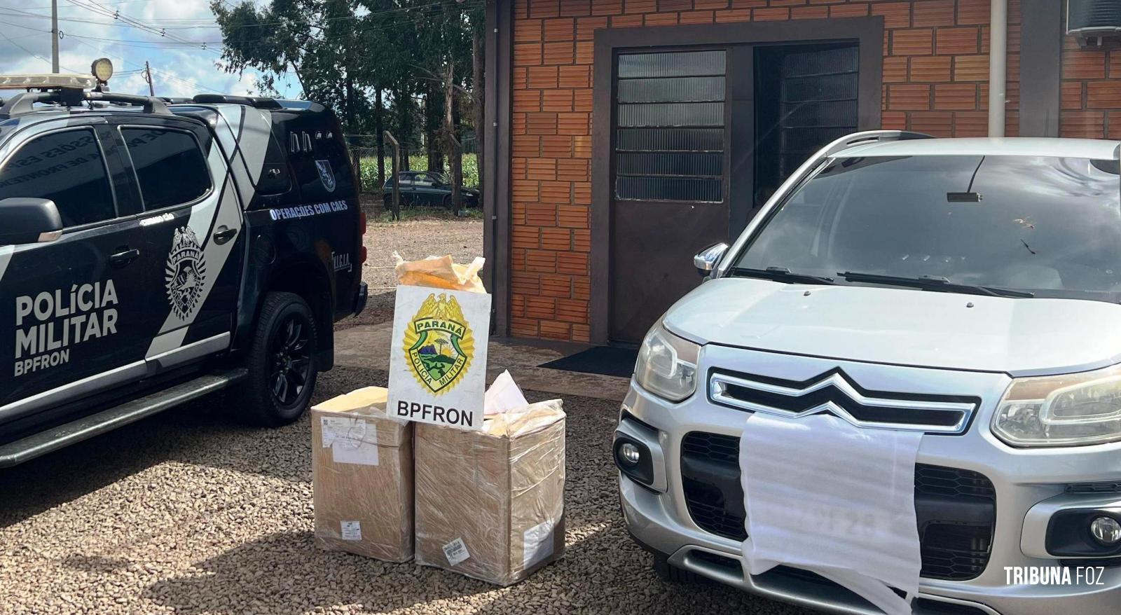 BPFRON prende homem com 54 Kg de cocaína em Marechal Cândido Rondon BPFRON prende homem com 54 Kg de cocaína em Marechal Cândido Rondon