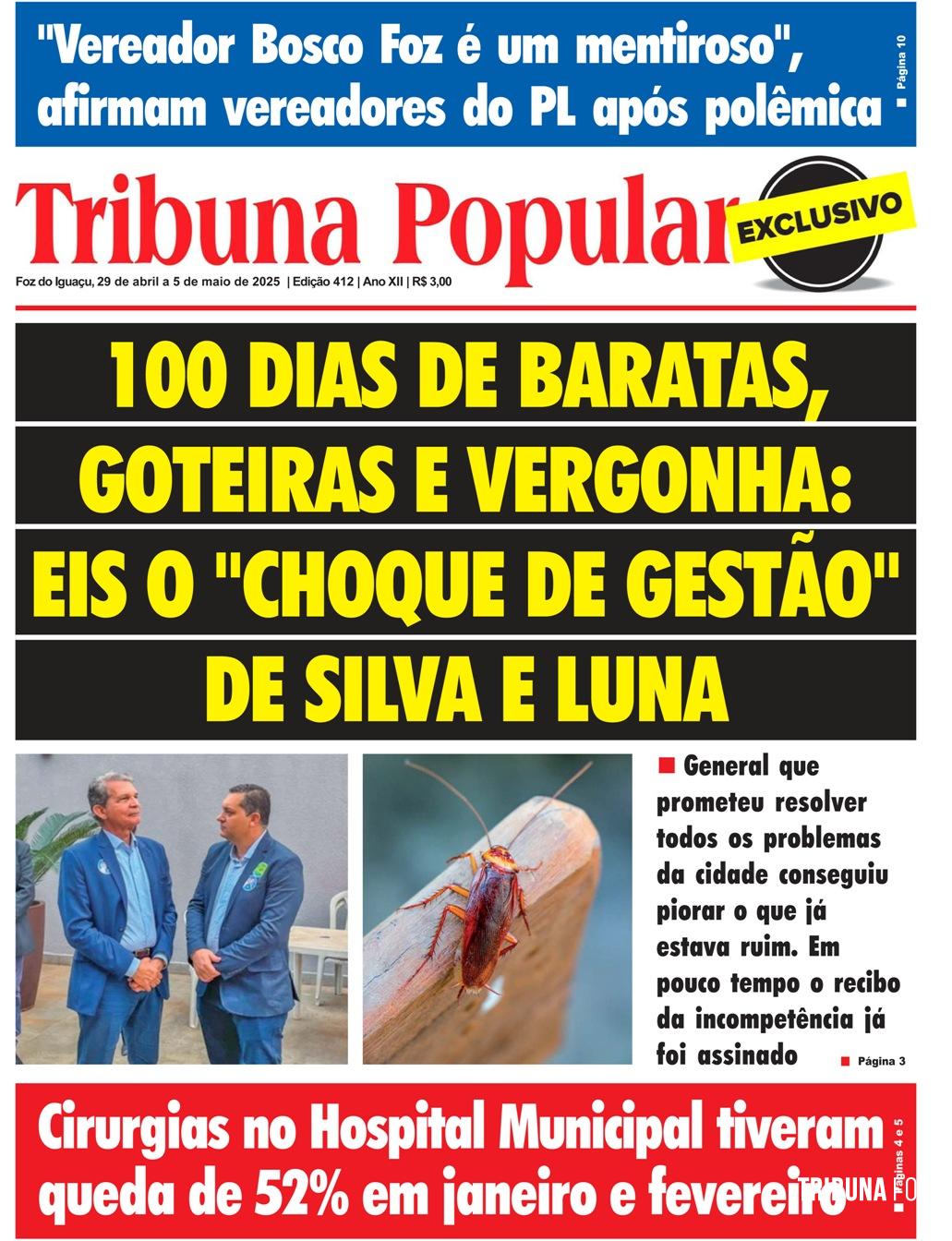 Jornal Tribuna Popular - Edição 412 Jornal Tribuna Popular - Edição 412