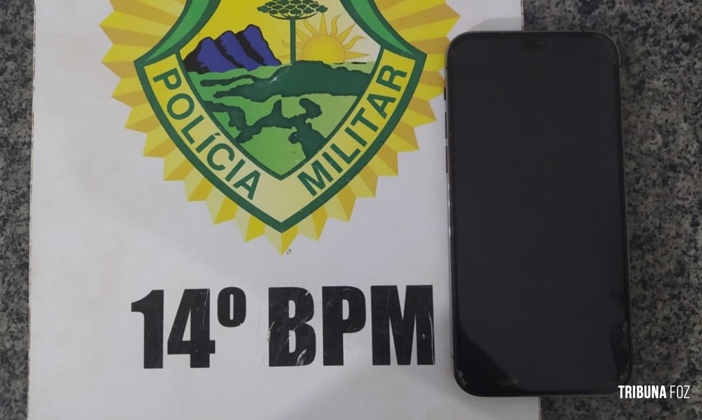PM recupera celular furtado durante atividade esportiva em São Miguel do Iguaçu PM recupera celular furtado durante atividade esportiva em São Miguel do Iguaçu