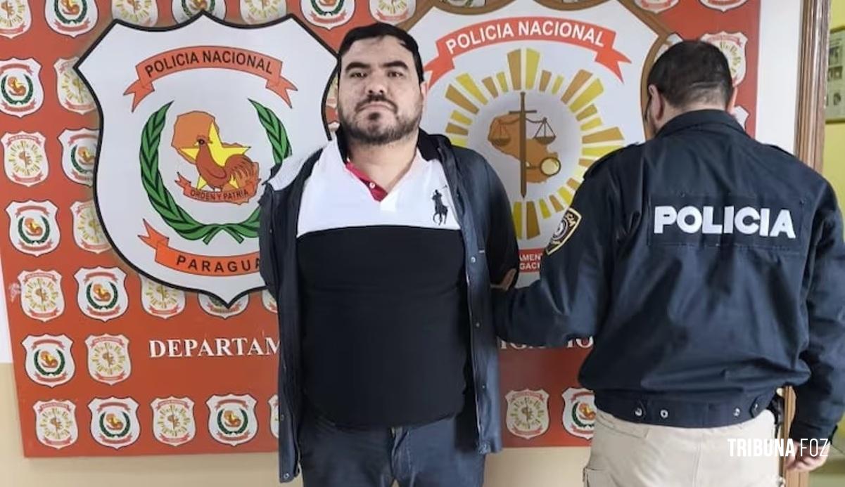 Assaltante membro do PCC é preso em Ciudad Del Este no Paraguai