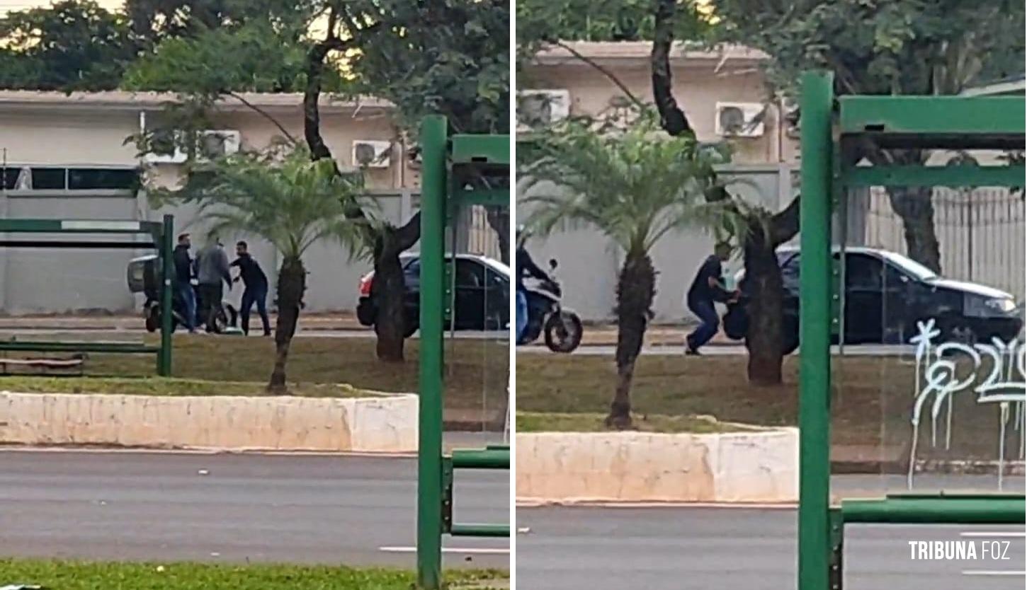 Bandidos roubam malote quase defronte a sede da Guarda Municipal de Foz do Iguaçu Bandidos roubam malote quase defronte a sede da Guarda Municipal de Foz do Iguaçu