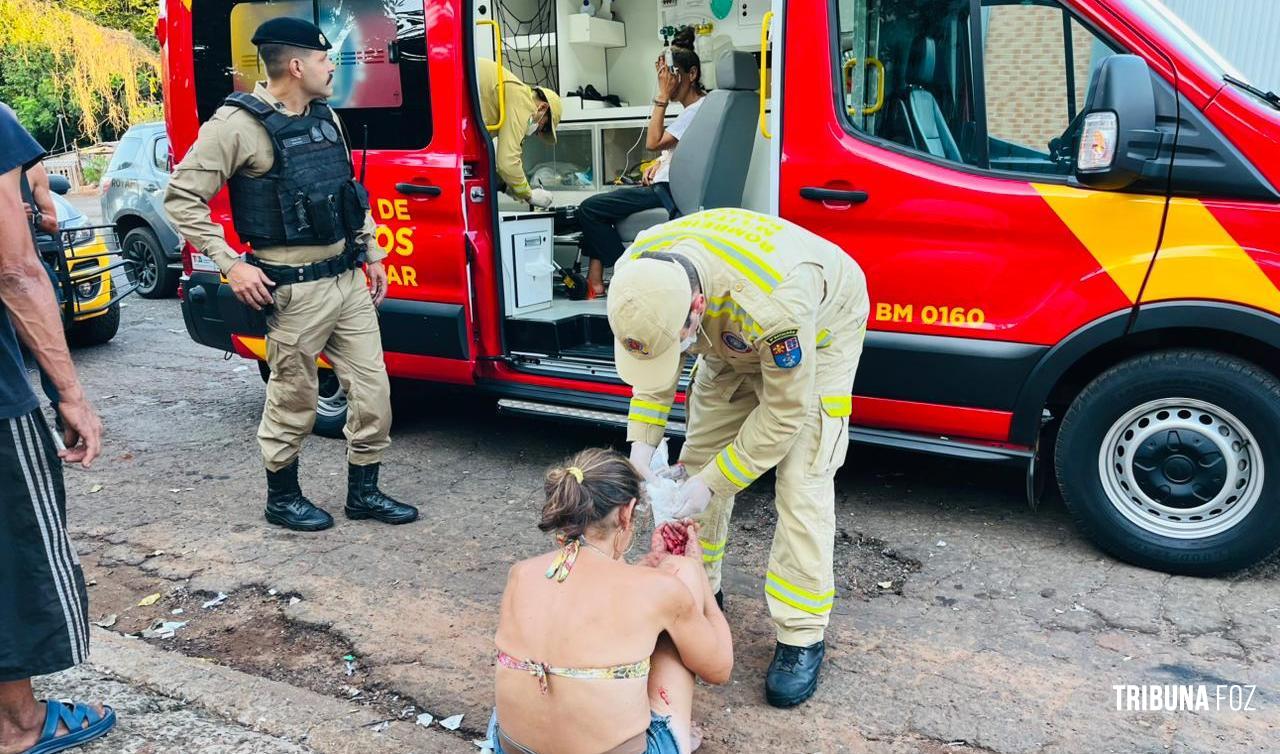 Duas mulheres são feridas a golpes de facão na Favela do Bolo Duas mulheres são feridas a golpes de facão na Favela do Bolo