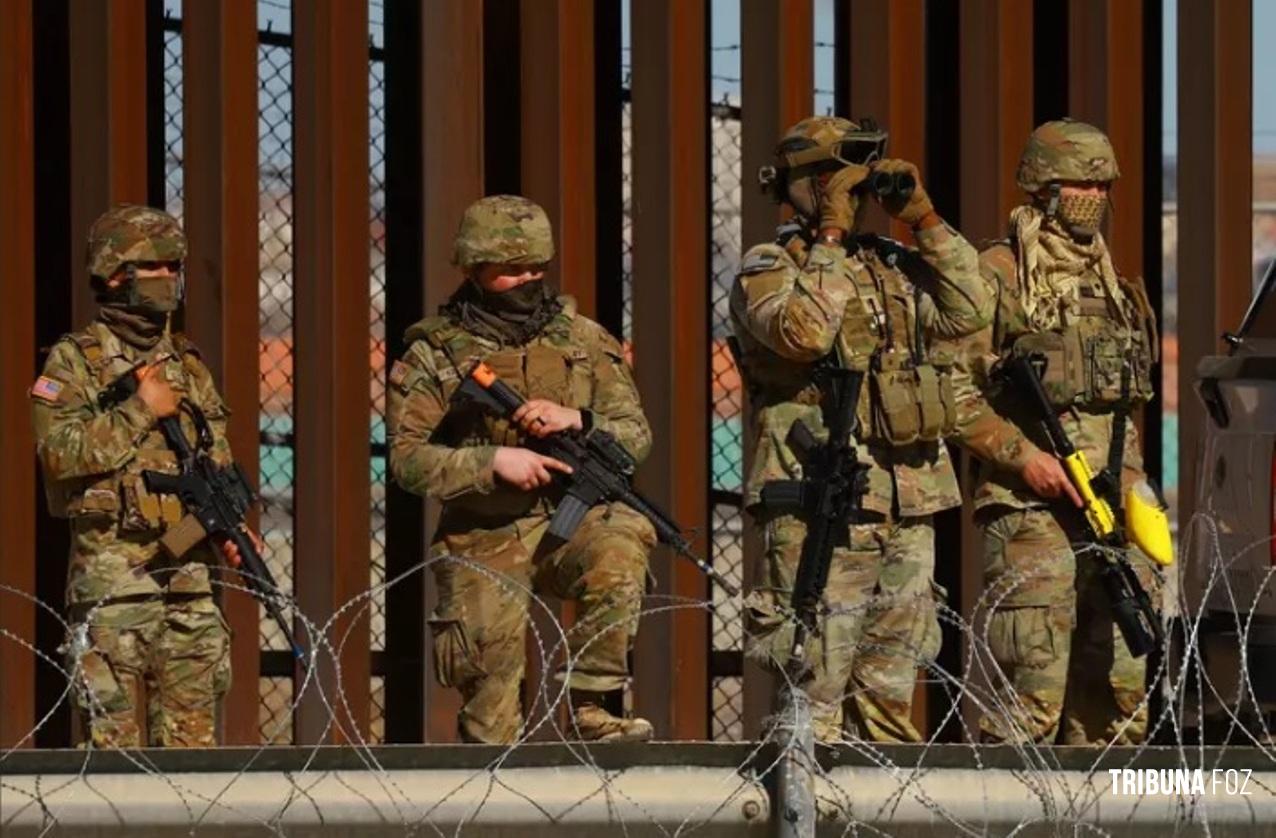 Exército dos EUA cria zona militar ao longo da fronteira com o México Exército dos EUA cria zona militar ao longo da fronteira com o México