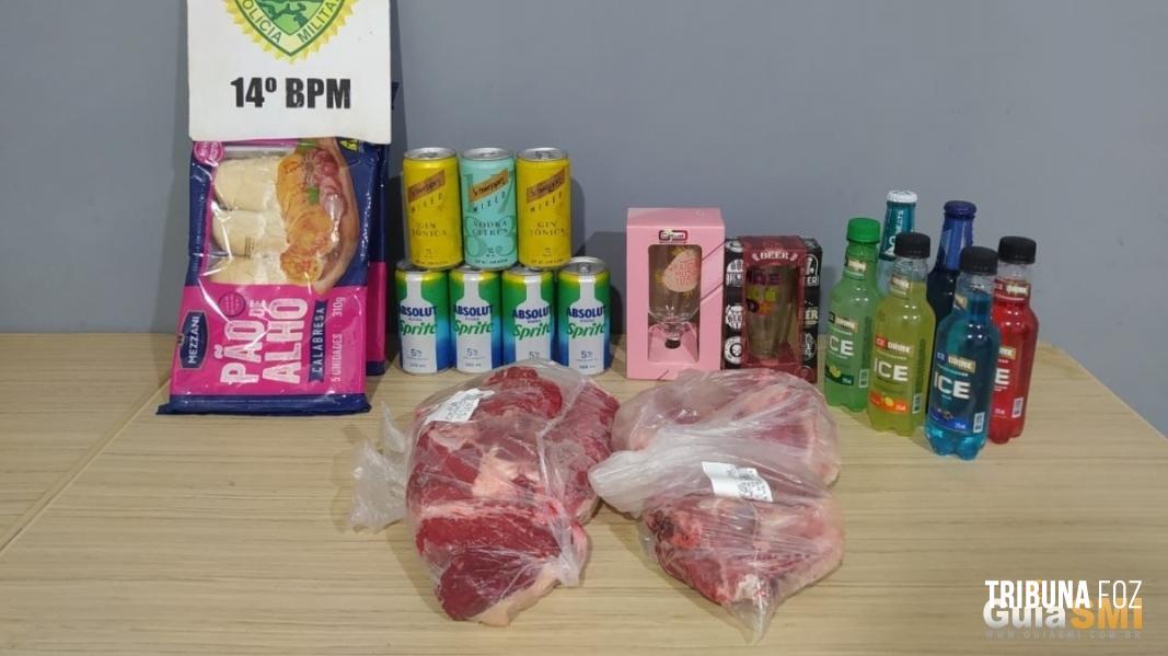 Furto em supermercado termina com detenção de duas mulheres no Centro de São Miguel do Iguaçu Furto em supermercado termina com detenção de duas mulheres no Centro de São Miguel do Iguaçu