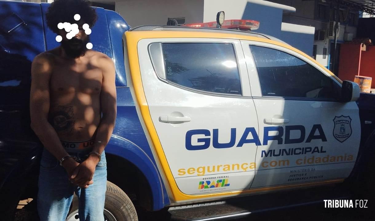 Guarda Municipal cumpre mandado de prisão na região sul da cidade Guarda Municipal cumpre mandado de prisão na região sul da cidade