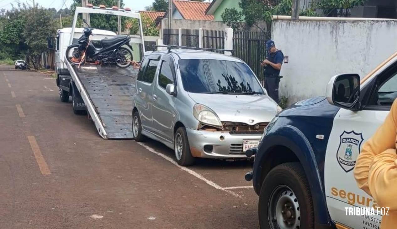 Guarda Municipal recupera veículo furtado no Jardim Almada Guarda Municipal recupera veículo furtado no Jardim Almada