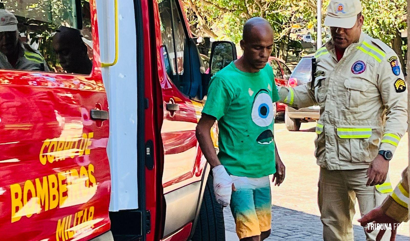 Homem é baleado na mão na região do Porto Meira em Foz do Iguaçu