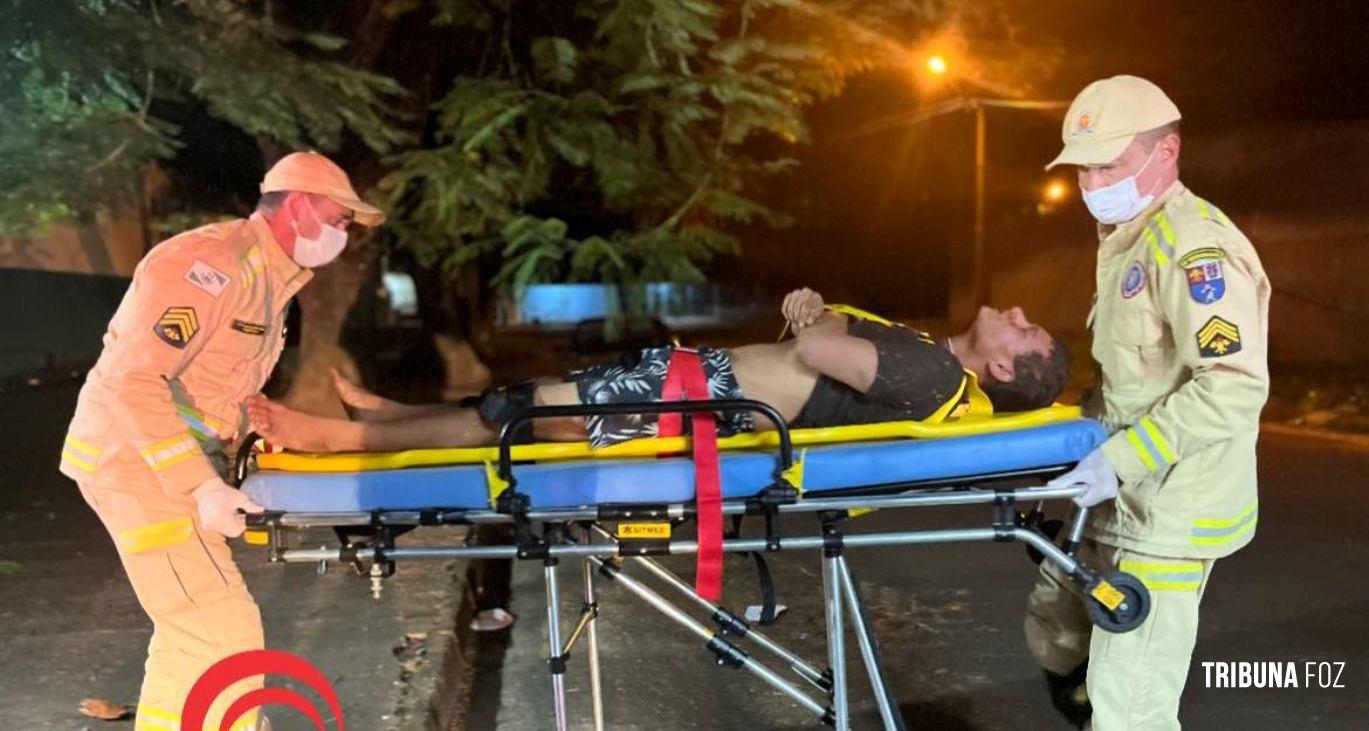 Homem é brutalmente agredido e encontrado desacordado em via pública na Vila Paraguaia 