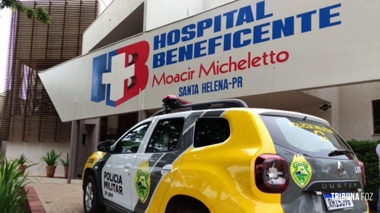 Homem é ferido com facão durante briga em conveniência de Santa Helena Homem é ferido com facão durante briga em conveniência de Santa Helena