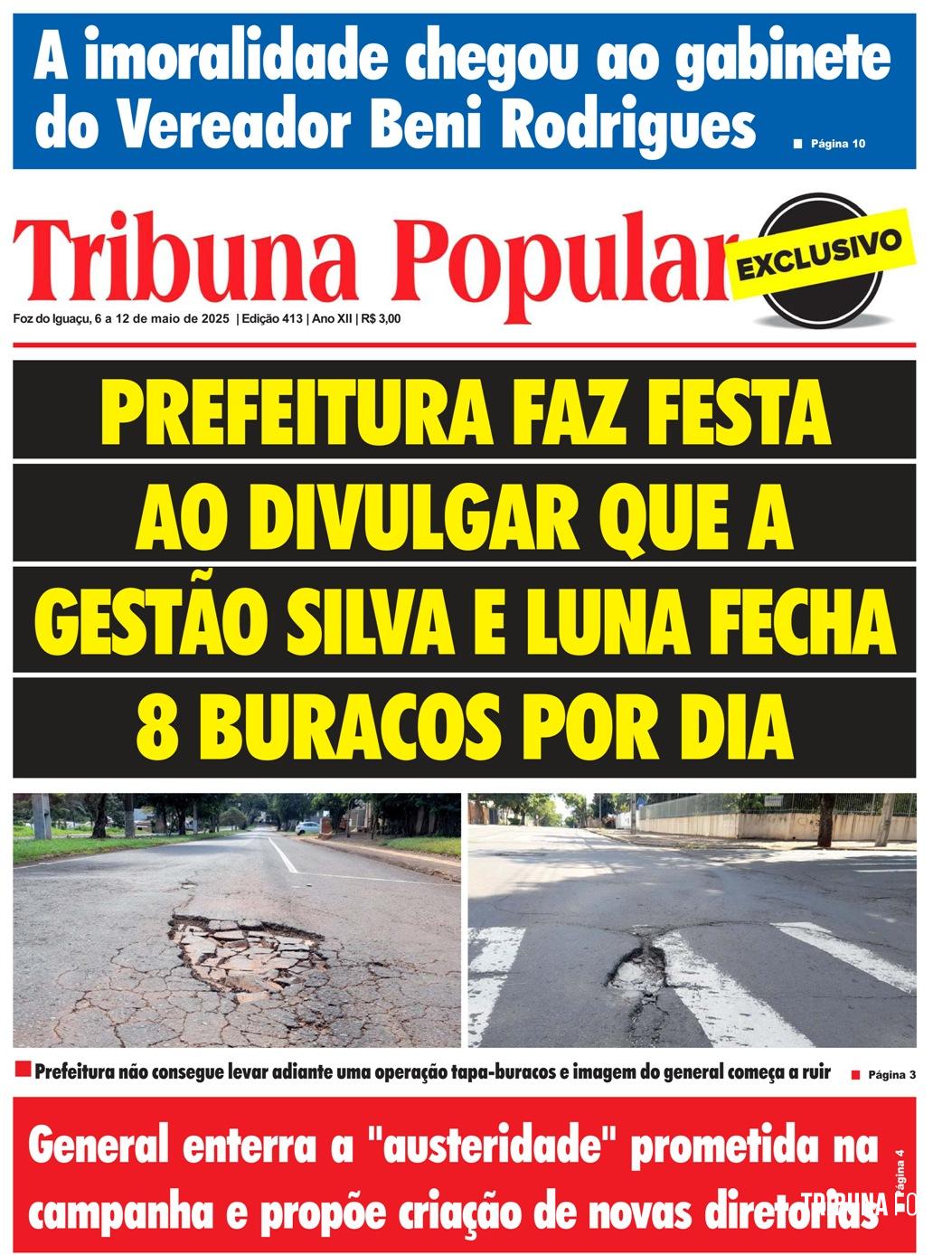Jornal Tribuna Popular - Edição 413 Jornal Tribuna Popular - Edição 413