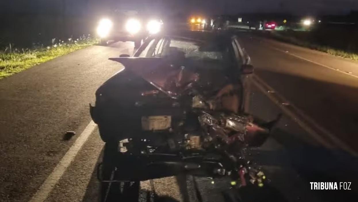 Motociclista morre após colisão frontal contra um veículo em Naranjal, no Paraguai Motociclista morre após colisão frontal contra um veículo em Naranjal, no Paraguai