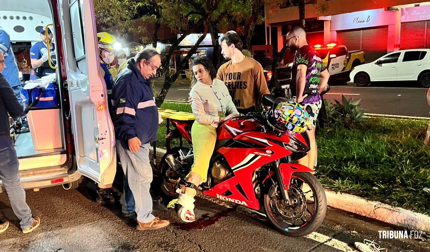 Mulher sofre grave acidente no Bairro Vila A e perde dedos do pé Mulher sofre grave acidente no Bairro Vila A e perde dedos do pé