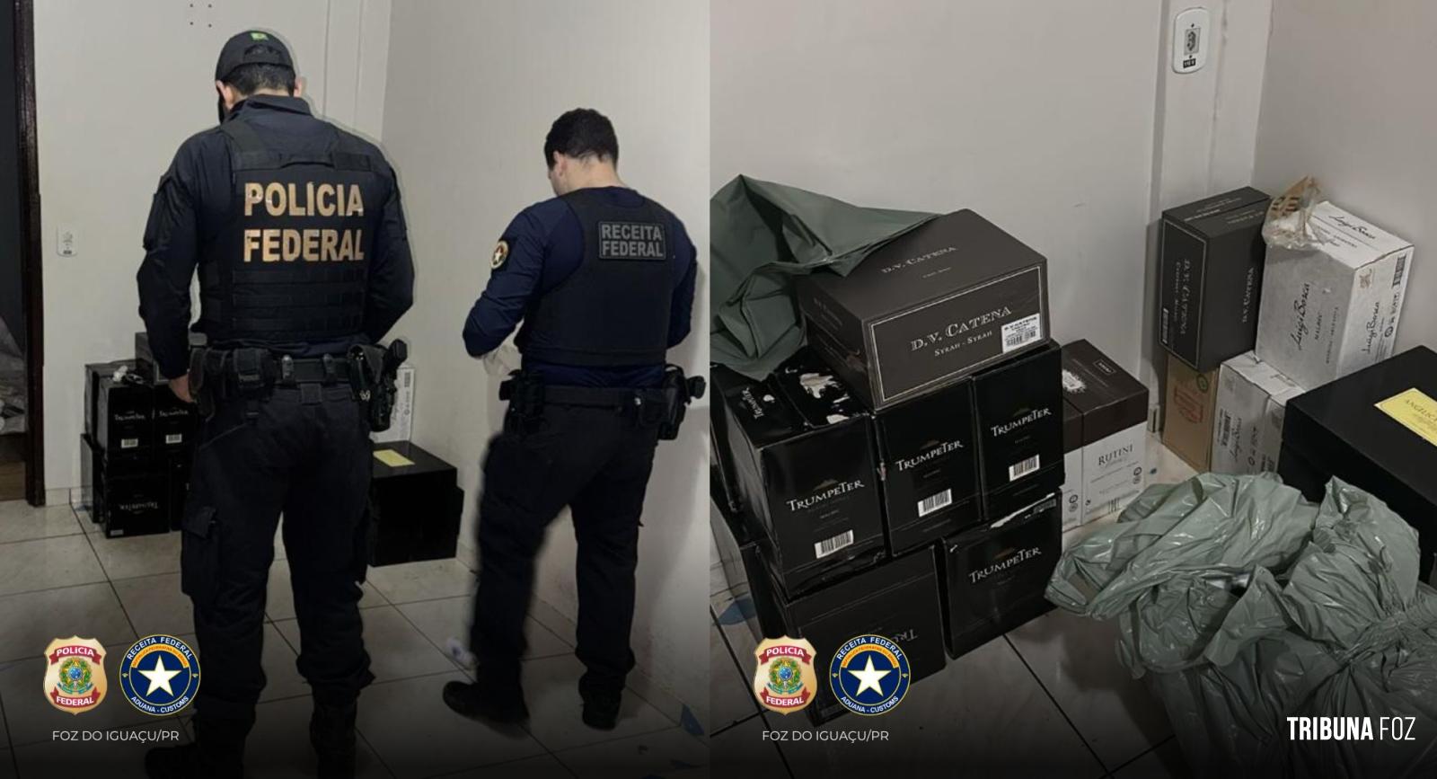 Policia Federal e Receita Federal realizam operação de repressão ao descaminho na região da Ponte da Amizade Policia Federal e Receita Federal realizam operação de repressão ao descaminho na região da Ponte da Amizade