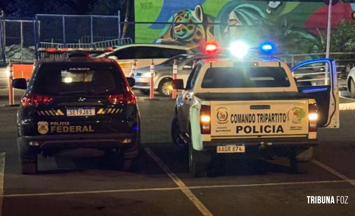 Policia Federal efetua prisão de indivíduo foragido na Aduana da Ponte Internacional da Amizade Policia Federal efetua prisão de indivíduo foragido na Aduana da Ponte Internacional da Amizade
