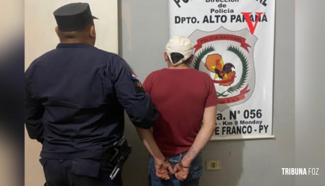 Policia prende autor do roubo de uma loja de conveniência de um posto de combustível em Presidente Franco no Paraguai Policia prende autor do roubo de uma loja de conveniência de um posto de combustível em Presidente Franco no Paraguai