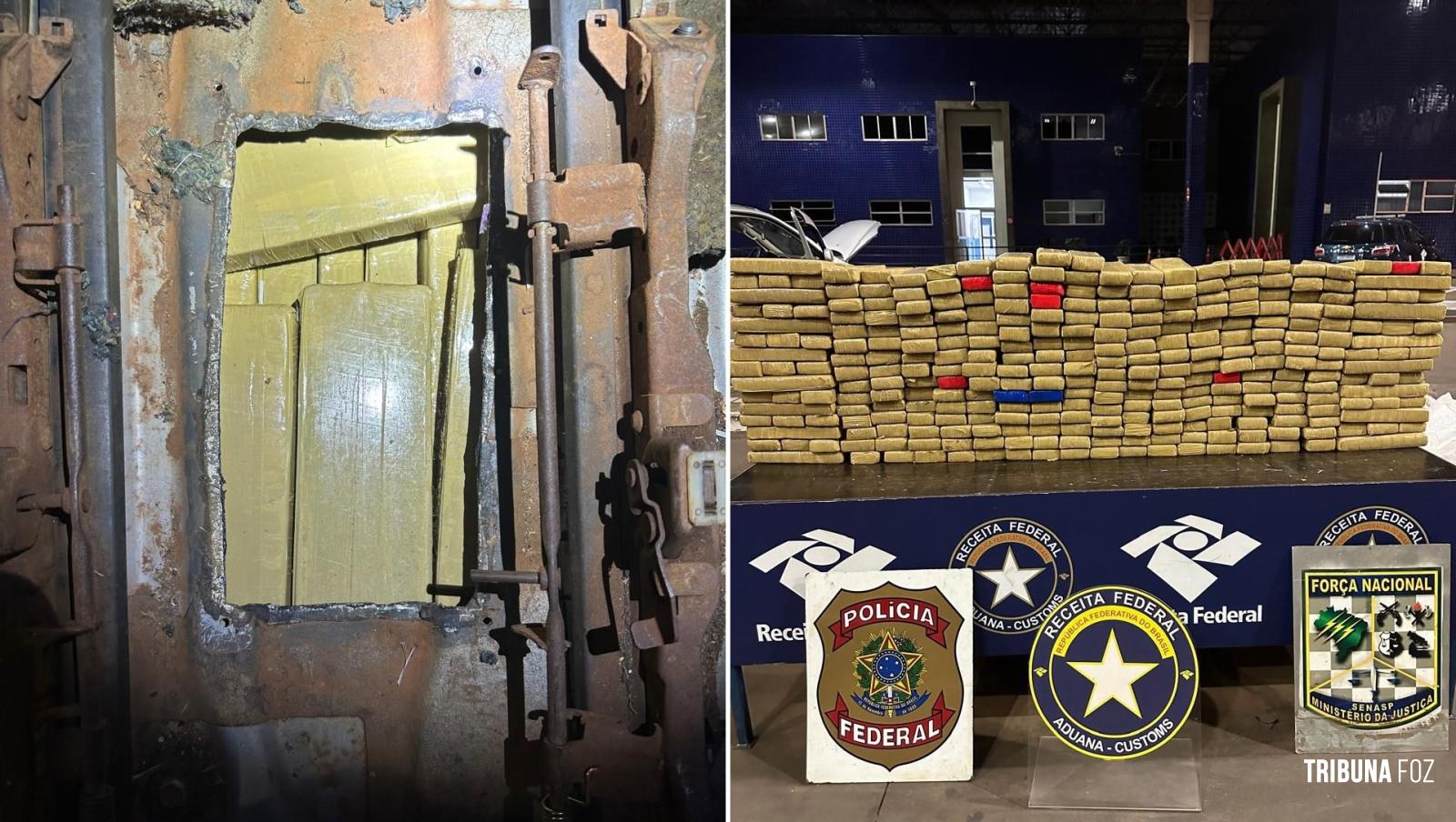 Receita Federal retém 243 Kg de maconha na Ponte Internacional da Amizade Receita Federal retém 243 Kg de maconha na Ponte Internacional da Amizade