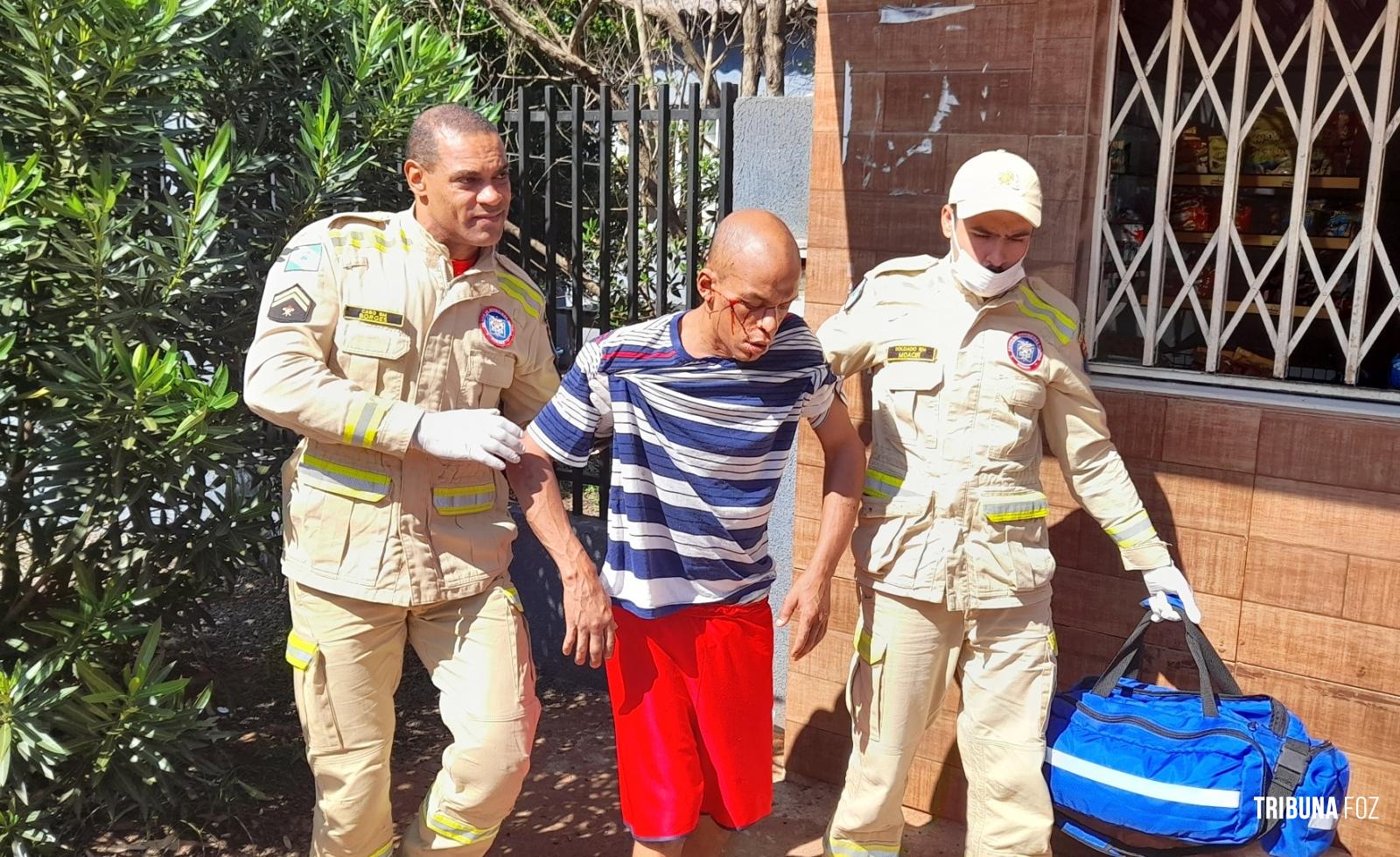 Siate atende vítima de agressão no Porto Meira Siate atende vítima de agressão no Porto Meira