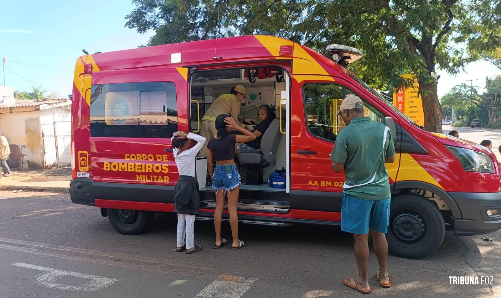 SIATE é mobilizado após colisão de dois veículos no Porto Meira