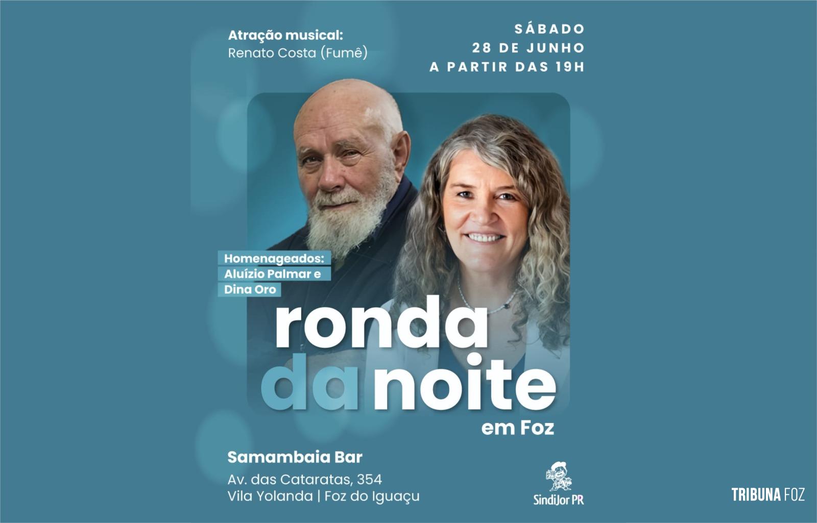 "A Ronda da Noite" promovido pelo Sindijor-PR, celebra a trajetória e as contribuições de ícones do jornalismo paranaense "A Ronda da Noite" promovido pelo Sindijor-PR, celebra a trajetória e as contribuições de ícones do jornalismo paranaense