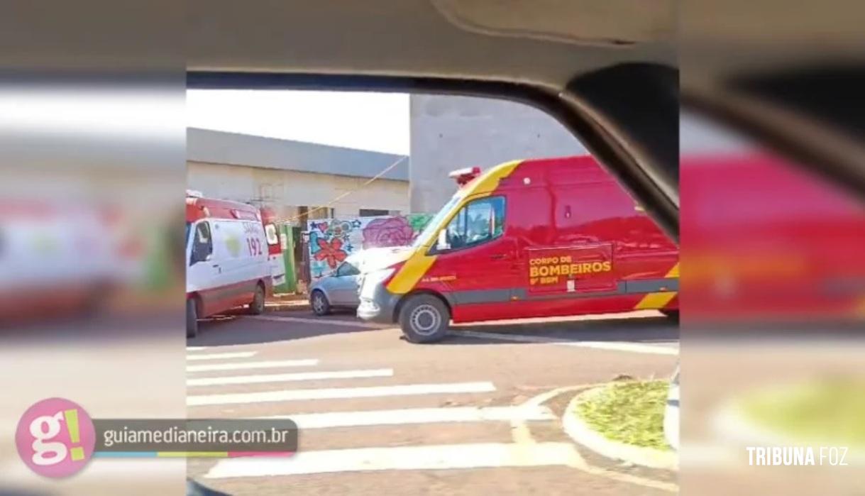 Acidente de trabalho no centro de Medianeira deixa um morto e um ferido grave Acidente de trabalho no centro de Medianeira deixa um morto e um ferido grave