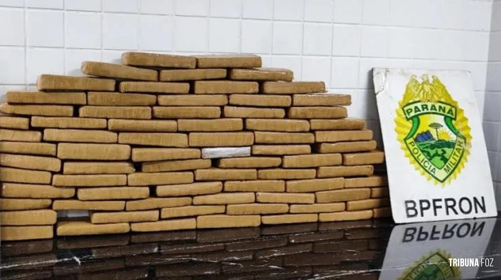BPFRON flagra casal com 20 Kg de maconha e contrabando na BR-277 BPFRON flagra casal com 20 Kg de maconha e contrabando na BR-277