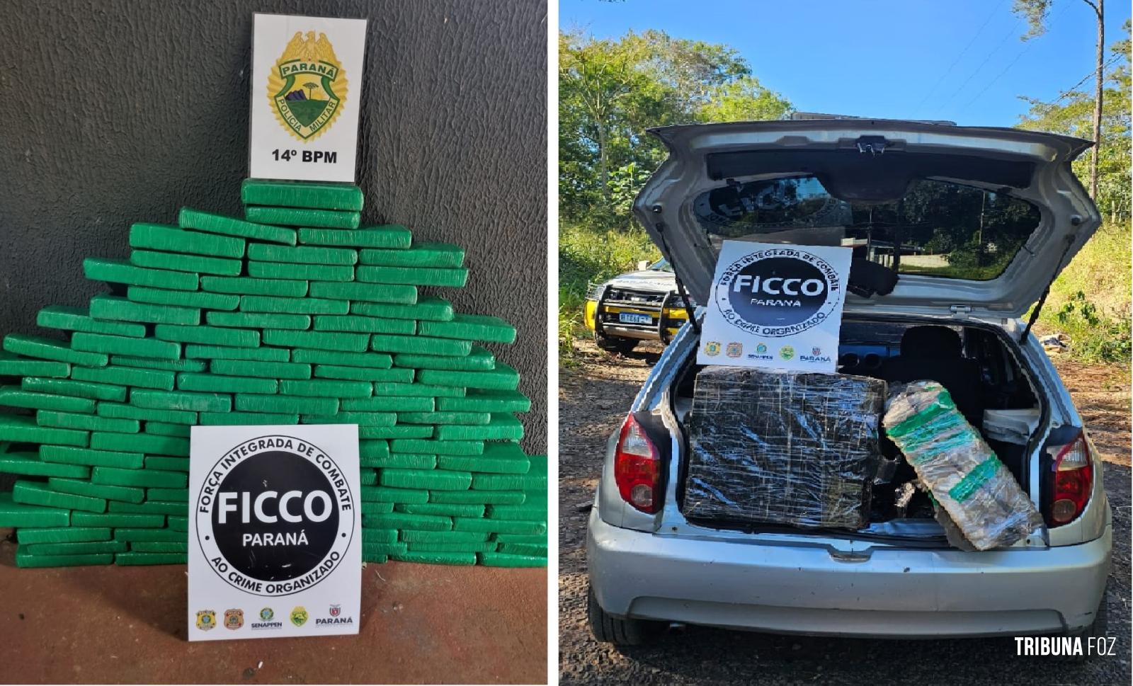 FICCO/PR: Ação conjunta resulta na prisão de veículo com drogas em Foz do Iguaçu FICCO/PR: Ação conjunta resulta na prisão de veículo com drogas em Foz do Iguaçu