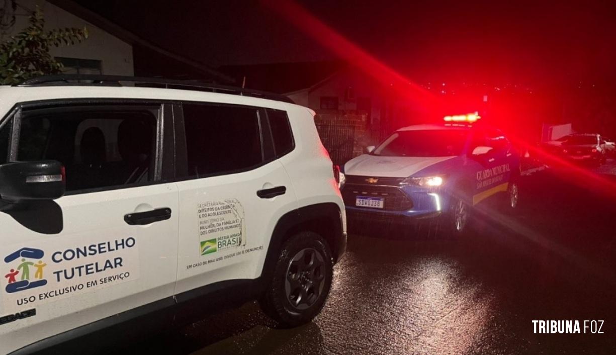 GM apoia Conselho Tutelar em caso de crianças encontradas sozinhas em residência na cidade de São Miguel do Iguaçu GM apoia Conselho Tutelar em caso de crianças encontradas sozinhas em residência na cidade de São Miguel do Iguaçu