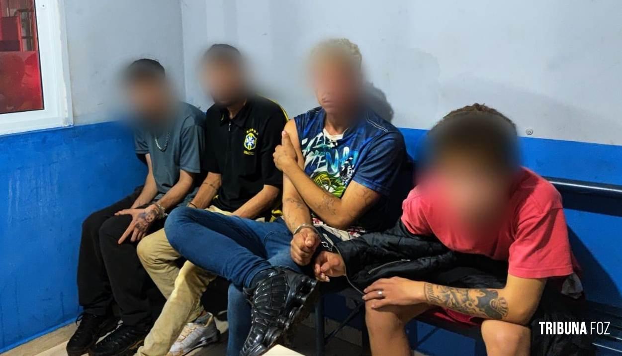 Guarda Municipal detém quatro ladrões em flagrante na área rural da cidade Guarda Municipal detém quatro ladrões em flagrante na área rural da cidade