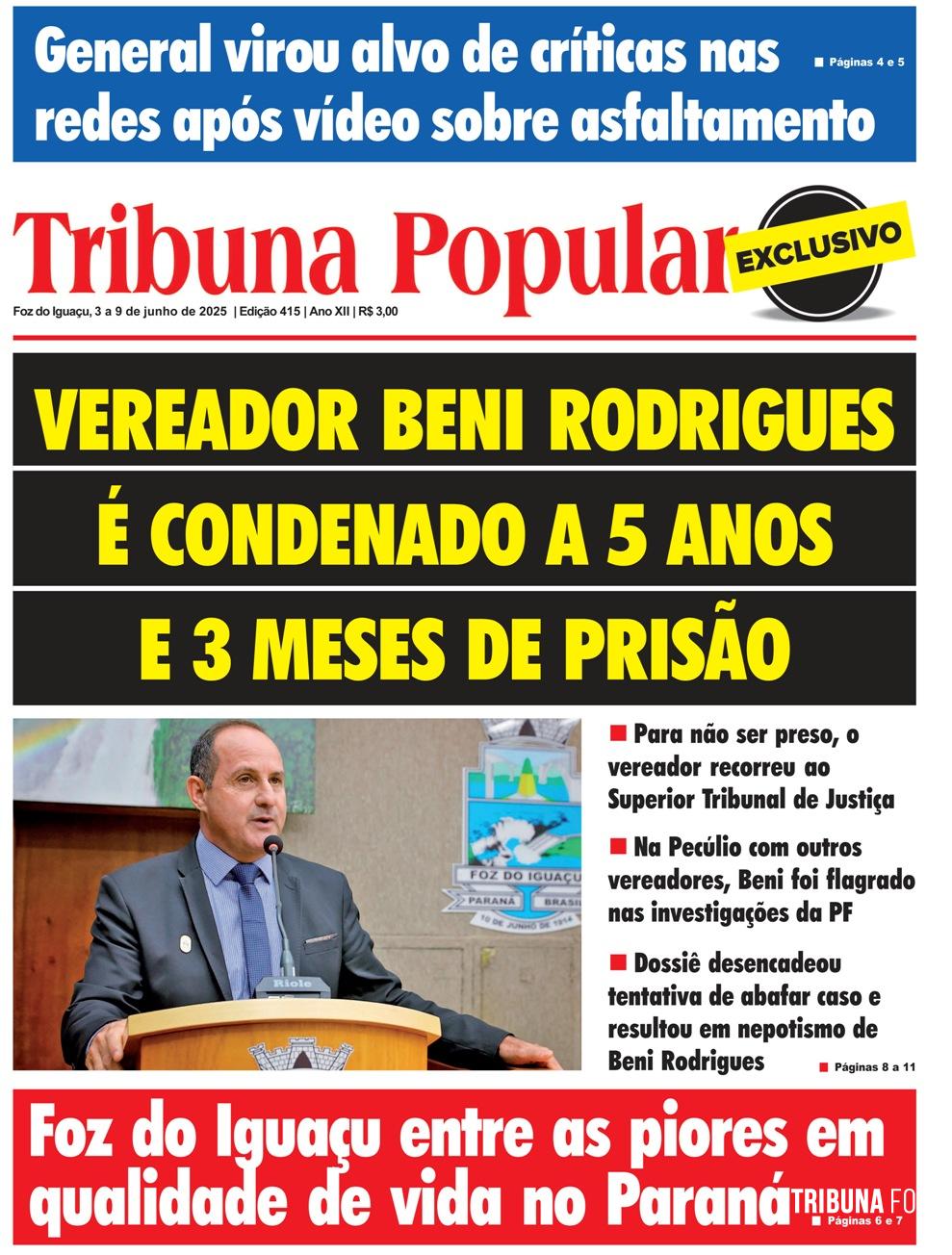 Jornal Tribuna Popular - Edição 415 Jornal Tribuna Popular - Edição 415