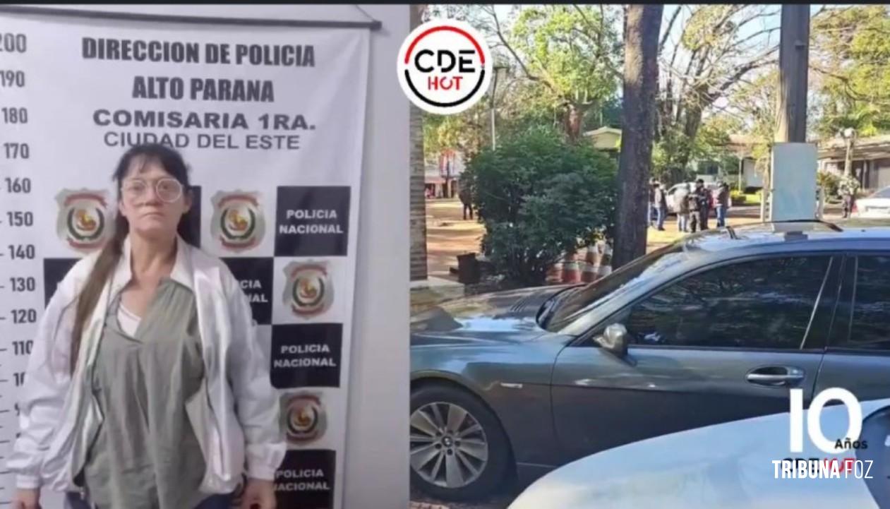 Mulher argentina é presa após ser flagrada furtado mercadorias em Ciudad Del Este Mulher argentina é presa após ser flagrada furtado mercadorias em Ciudad Del Este