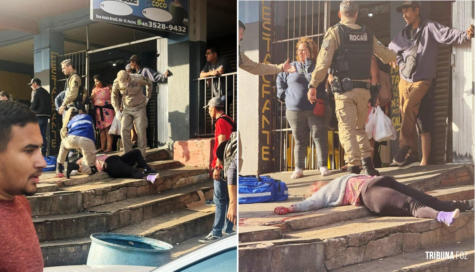 Mulher é morta por bala perdida após tentativa de execução na Vila Portes Mulher é morta por bala perdida após tentativa de execução na Vila Portes