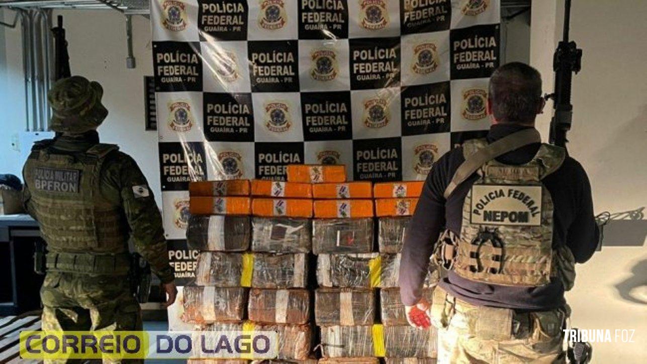 PF e BPFron apreendem 750 Kg de maconha e três armas em propriedade rural de Marechal Cândido Rondon PF e BPFron apreendem 750 Kg de maconha e três armas em propriedade rural de Marechal Cândido Rondon
