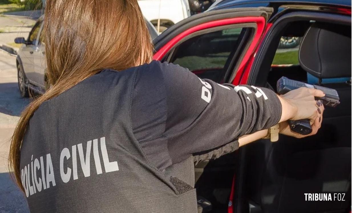 Policia Civil prende homem por dívida de pensão alimentícia em Foz do Iguaçu Policia Civil prende homem por dívida de pensão alimentícia em Foz do Iguaçu