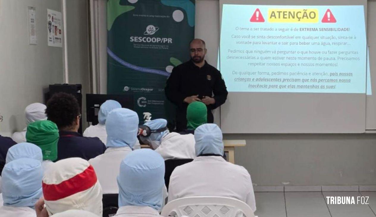 Policia Federal realiza palestra sobre prevenção aos abusos sexuais infantojuvenil Policia Federal realiza palestra sobre prevenção aos abusos sexuais infantojuvenil
